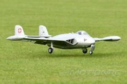 Freewing De Havilland DH-112 Venom V2 Swiss Silver High Performance 90mm EDF Jet - PNP -Kyosho Store freewing de havilland dh 112 venom v2 swiss silver high performance 90mm edf jet pnp motion rc 28416473989169
