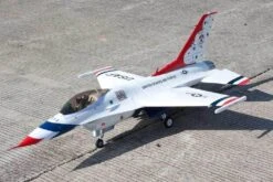 Freewing F-16C Falcon Super Scale Thunderbirds 90mm EDF Jet - ARF PLUS -Kyosho Store freewing f 16c super scale thunderbirds 90mm edf jet arf plus motion rc 2597011456049