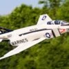 Freewing F-4 Phantom II "Ghost Grey" Ultra Performance 8S 90mm EDF Jet - PNP -Kyosho Store freewing f 4 phantom ii ghost grey ultra performance 8s 90mm edf jet pnp motion rc 6073363234865