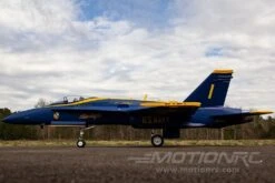 Freewing F/A-18C Hornet Blue Angels 90mm EDF Jet - ARF PLUS -Kyosho Store freewing f a 18c hornet blue angels 90mm edf jet arf plus motion rc 28198725156913