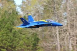 Freewing F/A-18C Hornet Blue Angels 90mm EDF Jet - ARF PLUS -Kyosho Store freewing f a 18c hornet blue angels 90mm edf jet arf plus motion rc 5882724089905