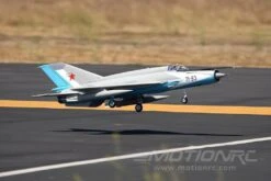 Freewing Mig-21 Blue 80mm EDF Jet - ARF PLUS -Kyosho Store freewing mig 21 blue 80mm edf jet arf plus motion rc 2598346588209