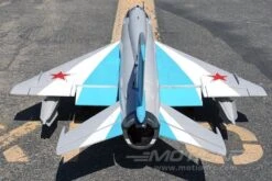 Freewing Mig-21 Blue 80mm EDF Jet - ARF PLUS -Kyosho Store freewing mig 21 blue 80mm edf jet arf plus motion rc 2598352551985