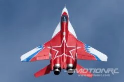 Freewing MiG-29 Fulcrum Red Star Twin 80mm EDF Jet With Thrust Vectoring - PNP -Kyosho Store freewing mig 29 fulcrum red star twin 80mm edf jet with thrust vectoring pnp motion rc 29005908344881