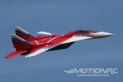 Freewing MiG-29 Fulcrum Red Star Twin 80mm EDF Jet With Thrust Vectoring - PNP -Kyosho Store freewing mig 29 fulcrum red star twin 80mm edf jet with thrust vectoring pnp motion rc 29005908410417