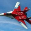 Freewing MiG-29 Fulcrum Red Star Twin 80mm EDF Jet With Thrust Vectoring - PNP -Kyosho Store freewing mig 29 fulcrum red star twin 80mm edf jet with thrust vectoring pnp motion rc 29005908607025