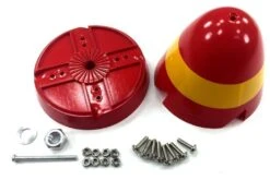 Freewing P-51D 4-Blade Spinner Set - Old Crow