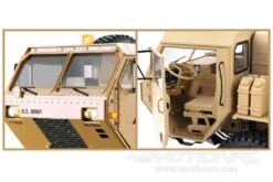 Heng Guan US Military HEMTT Tan 1/12 Scale 8x8 Heavy Tactical Truck - RTR -Kyosho Store heng guan us military hemtt tan 1 12 scale 8x8 heavy tactical truck rtr motion rc 29159228178481