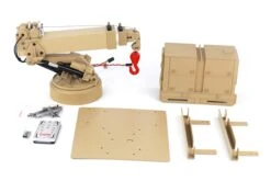 Heng Guan US Military Tan 1/12 Scale HEMTT Crane – RTR