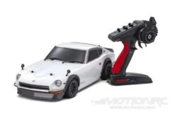 Kyosho Fazer Mk2 FZ02 1971 Datsun 240Z Tuned Version White 1/10 Scale 4WD Car - RTR -Kyosho Store kyosho fazer mk2 fz02 1971 datsun 240z tuned version white 1 10 scale 4wd car rtr motion rc 46524702687577