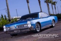 Kyosho Fazer Mk2 FZ02L 1967 Pontiac GTO Tyrol Blue 1/10 Scale 4WD Car - RTR -Kyosho Store kyosho fazer mk2 fz02l 1967 pontiac gto tyrol blue 1 10 scale 4wd car rtr motion rc 28920358207537