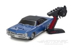 Kyosho Fazer Mk2 FZ02L 1967 Pontiac GTO Tyrol Blue 1/10 Scale 4WD Car - RTR -Kyosho Store kyosho fazer mk2 fz02l 1967 pontiac gto tyrol blue 1 10 scale 4wd car rtr motion rc 28920358436913