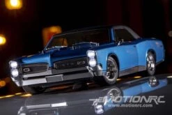 Kyosho Fazer Mk2 FZ02L 1967 Pontiac GTO Tyrol Blue 1/10 Scale 4WD Car - RTR -Kyosho Store kyosho fazer mk2 fz02l 1967 pontiac gto tyrol blue 1 10 scale 4wd car rtr motion rc 28920358469681
