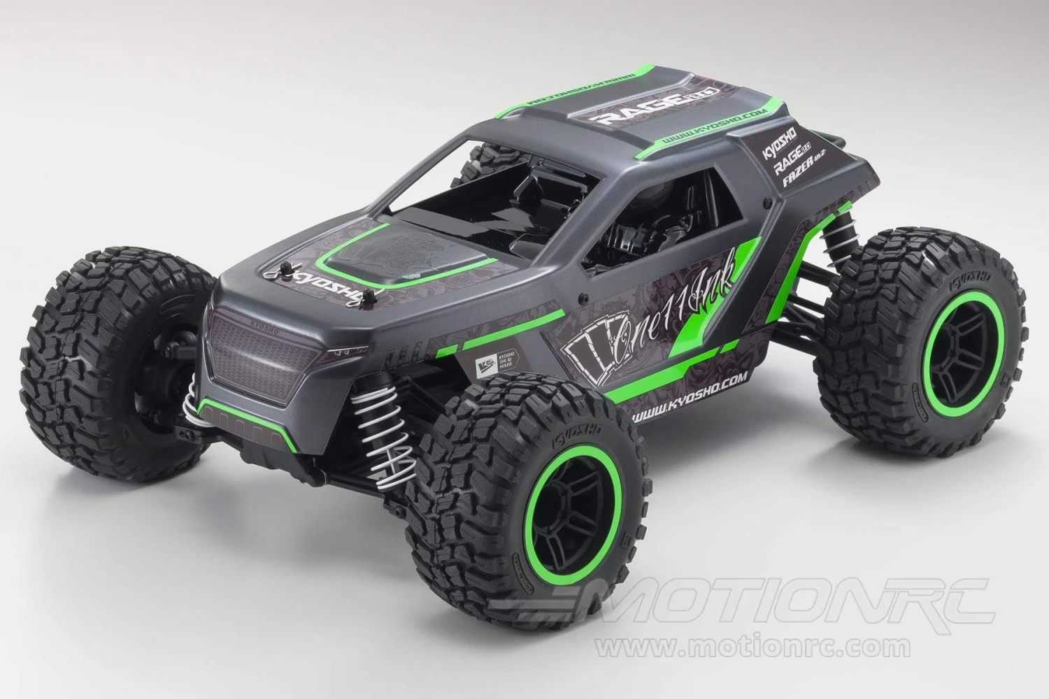 Kyosho Fazer Mk2 Rage 2.0 Green 1/10 Scale 4WD Truck - RTR 5 Kyosho Fazer Mk2 Rage 2.0 Green 1/10 Scale 4WD Truck - RTR - Image 3