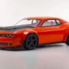 Kyosho Inferno GT2 VE Dodge Challenger SRT Demon Mango 1/8 Scale 4WD Car - RTR -Kyosho Store kyosho inferno gt2 ve dodge challenger srt demon mango 1 8 scale 4wd car rtr motion rc 15259764129841