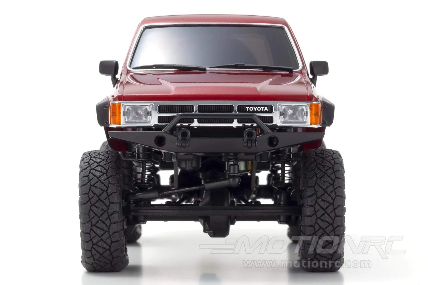 Kyosho Mini-Z 4X4 Toyota 4 Runner Metallic Red Crawler Readyset 1/24 Scale 4WD Truck - RTR 7 Kyosho Mini-Z 4X4 Toyota 4 Runner Metallic Red Crawler Readyset 1/24 Scale 4WD Truck - RTR - Image 5