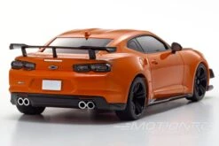 Kyosho Mini-Z Chevy Camaro ZL-1 Crush Orange Readyset 1/27 Scale RWD Car W/LEDs - RTR -Kyosho Store kyosho mini z chevy camaro zl 1 crush orange readyset 1 27 scale rwd car w leds rtr motion rc 28547688005681