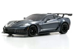 Kyosho Mini-Z Corvette ZR1 Shadow Gray Metallic Readyset 1/27 Scale RWD Car W/LEDs - RTR