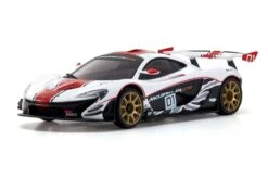 Kyosho Mini-Z McLaren P1 GTR Red/White MR-03 Readyset 1/27 Scale RWD Car - RTR