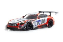 Kyosho Mini-Z Mercedes-AMG GT3 No. 47 24H Nurburgring 2018 Readyset 1/27 Scale RWD Car - RTR