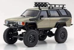 Kyosho Mini-Z Sand 4Runner With Roof Rack Readyset 1/27 Scale AWD 4X4 - RTR