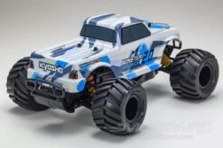 Kyosho Monster Tracker 2.0 Blue 1/10 Scale 4WD Truck - RTR -Kyosho Store kyosho monster tracker 2 0 blue 1 10 scale 4wd truck rtr motion rc 15276240306225