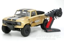 Kyosho Outlaw Rampage Pro Gold 1/10 Scale 2WD Truck - RTR -Kyosho Store kyosho outlaw rampage pro gold 1 10 scale 2wd truck rtr motion rc 15073278066737