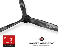 Master Airscrew 5x3 3-Blade Electric Propeller (Reverse) -Kyosho Store master airscrew 5x3 3 blade electric propeller reverse motion rc 29159322255409