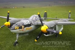 Nexa P-38 Lightning Olive Drab 2108mm (83") Wingspan - ARF -Kyosho Store nexa p 38 lightning olive drab 2108mm 83 wingspan arf motion rc 15482024624177