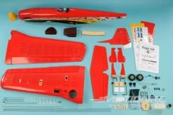 Nexa P-51 Mustang Dago Red 1580mm (62") Wingspan - ARF -Kyosho Store nexa p 51 mustang dago red 1580mm 62 wingspan arf motion rc 27988716945457