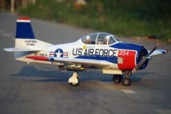 Nexa T-28 Trojan Red And White 1770mm (69") Wingspan - ARF