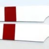 Roban 700/800 Size Airwolf And BE222 Tail Blade Set, 2B White/Red -Kyosho Store roban 700 800 size airwolf and be222 tail blade set 2b white red motion rc 3822547664945