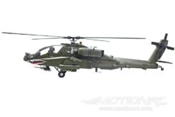 Roban AH-64 Apache Green 700 Size Scale Helicopter - ARF -Kyosho Store roban ah 64 apache green 700 size scale helicopter arf motion rc 15136584695857