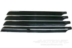 Roban Complete Blade Set (4pcs) For 4 Blade Metal Rotorhead -Kyosho Store roban complete blade set 4pcs for 4 blade metal rotorhead motion rc 2601944940593