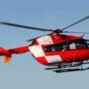 Roban EC-145 Red And White 800 Size Scale Helicopter - ARF -Kyosho Store roban ec 145 red and white 800 size scale helicopter arf motion rc 15136696926257