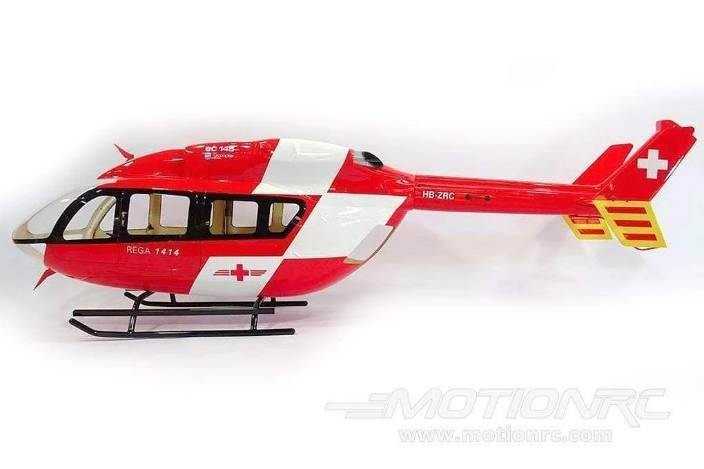 Roban EC-145 Swiss Medic Red/White 600 Size Helicopter Scale Conversion - KIT 6 Roban EC-145 Swiss Medic Red/White 600 Size Helicopter Scale Conversion - KIT - Image 4