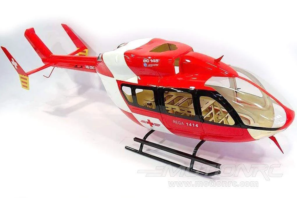 Roban EC-145 Swiss Medic Red/White 600 Size Helicopter Scale Conversion - KIT 7 Roban EC-145 Swiss Medic Red/White 600 Size Helicopter Scale Conversion - KIT - Image 5