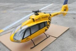 Roban EC-145 Yellow 800 Size Scale Helicopter - ARF