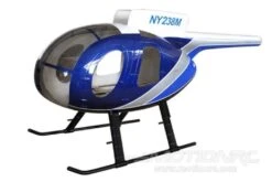 Roban MD-500D Police Blue 600 Size Helicopter Scale Conversion - KIT -Kyosho Store roban md 500d police blue 600 size helicopter scale conversion kit motion rc 15136648200241