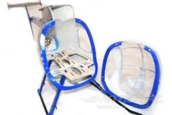 Roban MD-500E G-Jive Blue 500 Size Helicopter Scale Conversion - KIT -Kyosho Store roban md 500e g jive blue 500 size helicopter scale conversion kit motion rc 15136655704113