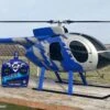 Roban MD-500E G-Jive Blue 600 Size Helicopter Scale Conversion - KIT -Kyosho Store roban md 500e g jive blue 600 size helicopter scale conversion kit motion rc 15136657342513