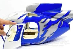 Roban MD-500E G-Jive Blue 600 Size Helicopter Scale Conversion - KIT -Kyosho Store roban md 500e g jive blue 600 size helicopter scale conversion kit motion rc 15136657571889