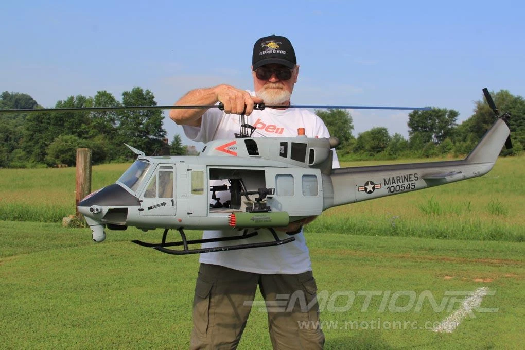Roban UH-1N Marines 800 Size Scale Helicopter - ARF 6 Roban UH-1N Marines 800 Size Scale Helicopter - ARF - Image 4