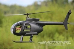 RotorScale AH-6 Attack Tactical Black 450 Size Helicopter - PNP -Kyosho Store rotorscale ah 6 attack tactical black 450 size helicopter pnp motion rc 28850823102513