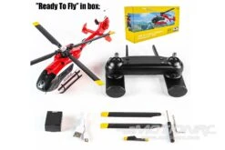 RotorScale EC135 100 Size Gyro Stabilized Helicopter - RTF -Kyosho Store rotorscale ec135 100 size gyro stabilized helicopter rtf motion rc 29150766792753