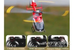 RotorScale EC135 100 Size Gyro Stabilized Helicopter - RTF -Kyosho Store rotorscale ec135 100 size gyro stabilized helicopter rtf motion rc 29150766891057