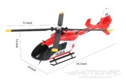 RotorScale EC135 100 Size Gyro Stabilized Helicopter - RTF -Kyosho Store rotorscale ec135 100 size gyro stabilized helicopter rtf motion rc 29150767087665