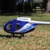 RotorScale MD500E Police Blue 450 Size Helicopter - PNP -Kyosho Store rotorscale md500e police blue 450 size helicopter pnp motion rc 47746001240409