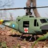 RotorScale UH-1A Huey Medic Green 450 Size Helicopter - PNP -Kyosho Store rotorscale uh 1a huey medic green 450 size helicopter pnp motion rc 14706993168433