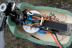 RotorScale UH-1A Huey Medic Green 450 Size Helicopter - PNP -Kyosho Store rotorscale uh 1a huey medic green 450 size helicopter pnp motion rc 14706993496113